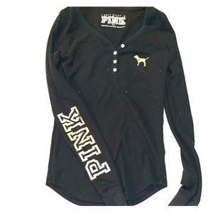 🤩3 for 25$🤩 VS PINK long sleeve black